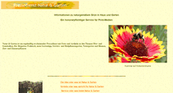 Desktop Screenshot of naturgarten.de